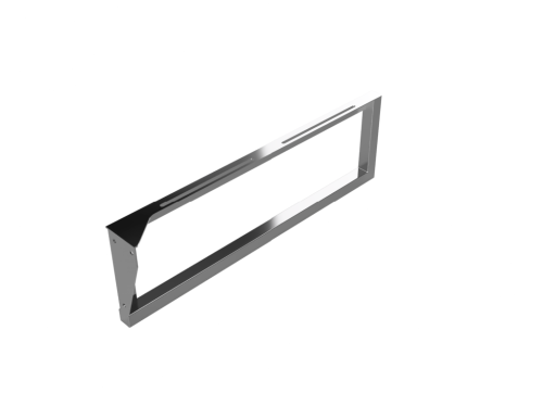 Wspornik do umywalki/reling 49 cm prawy stal nierdzewna połysk 201541061 Bemeta