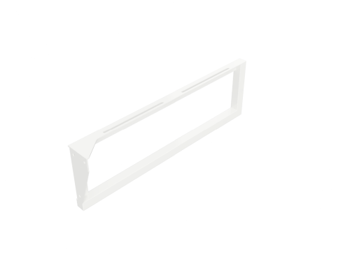 Wspornik do umywalki/reling 49 cm prawy biały 201541064 Bemeta