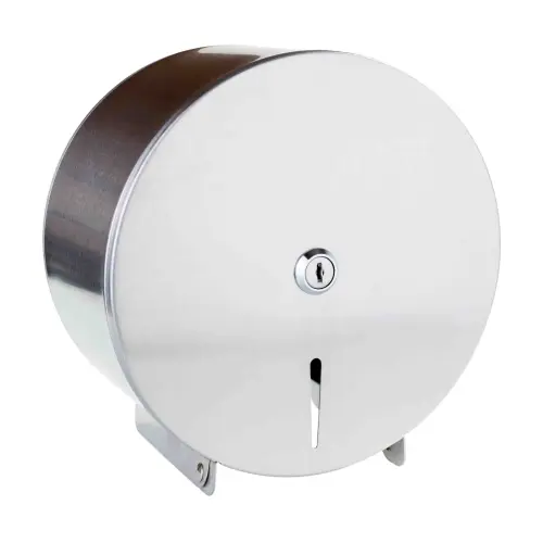 JUMBO Zasobnik na papier toaletowy ø26 cm stal nierdzewna szczotkowana 148212055 Bemeta