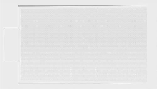 Brodzik prysznicowy prostokątny kompozytowy 140 x 80 cm EMA PE14080 Gelco z góry
