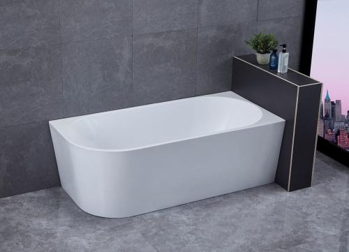 Wanna wolnostojąca 170x80 cm prawa TIBERA E1015 Aqualine wizualizacja