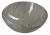 Umywalka nablatowa ceramiczna 42 x 16,5 cm szary marmur Dalma MM113 Sapho