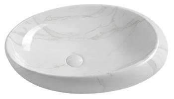 umywalka-nablatowa-ceramiczna-68-x44-x-16-5-cm-bialy-marmur-dalma-mm317-sapho Sapho