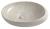 Umywalka nablatowa ceramiczna 68 x44 x 16,5 cm beżowy marmur Dalma MM327 Sapho