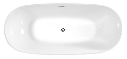 Wanna wolnostojąca 180x80 cm DOURO E1880 Aqualine z góry