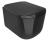 Miska WC podwieszana RIMLESS 35 x 54 cm czarny mat TRIBECA 511431 Kerasan