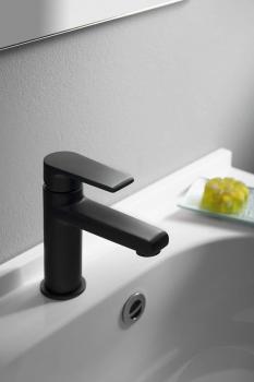 Bateria umywalkowa stojąca kolor czarny mat KAI KA02/15 Sapho stojąca