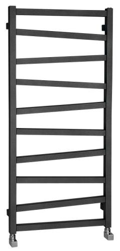 Grzejnik łazienkowy 500 x 1096 mm antracyt 406 W ZIG ZG511A Sapho