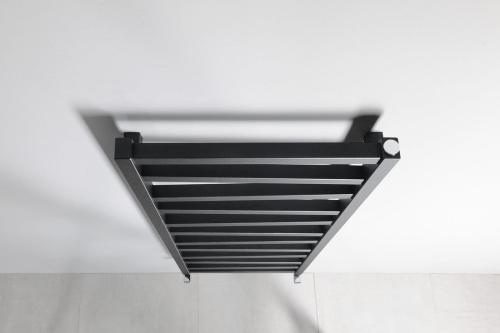 Grzejnik łazienkowy 500 x 1334 mm antracyt 490 W ZIG ZG513A Sapho z góry