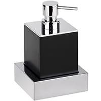 GAMMA Dozownik do mydła czarny 200 ml 145409012 Bemeta