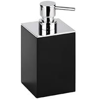 GAMMA Dozownik do mydła stojący czarny 200 ml 145609310 Bemeta