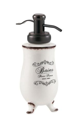 Dozownik do mydła stojący ceramiczny 230ml AMELIE AM80 Gedy