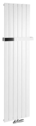 Grzejnik łazienkowy 450 x 1800 mm biały 910 W COLONNA IR141 Sapho