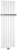 Grzejnik łazienkowy 602 x 1800 mm biały 1205 W COLONNA IR160 Sapho