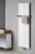 Grzejnik łazienkowy 602 x 1800 mm biały 1205 W COLONNA IR160 Sapho  na ścianie