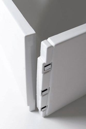 COUVERT obudowa czołowa lewa 150x52cm 72863 Polysan  składanie