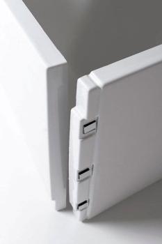 COUVERT obudowa narożna lewa 130x80cm 72867/72856 Polysan składanie