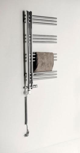 Grzejnik łazienkowy 500 x 900 mm chrom 301 W DORLION 1130-10 Sapho z grzałką