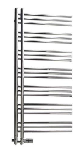 Grzejnik łazienkowy 500 x 1200 mm chrom 295 W DORLION 1130-11 Sapho