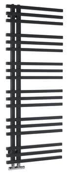Grzejnik łazienkowy 600 x 1215 mm czarny mat 623 W SOPHINA IR702 Sapho