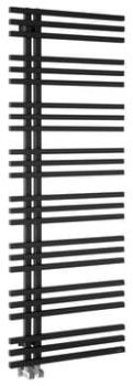Grzejnik łazienkowy 600 x 1647 mm czarny mat 833 W SOPHINA IR704 Sapho