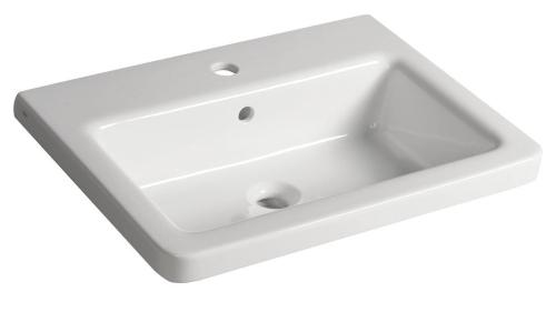 Umywalka ceramiczna meblowa 60 x 45 cm biały CITY KE060 Sapho