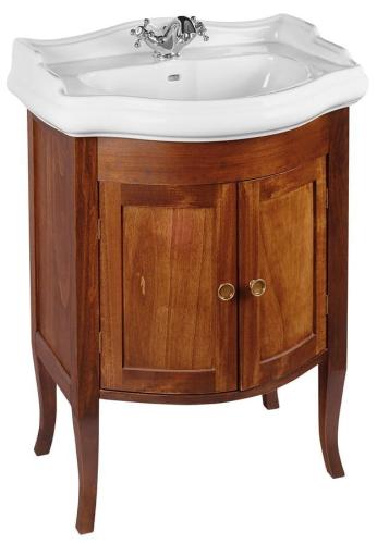 Szafka umywalkowa z litego drewna 60x80x45cm, buk Retro 735140 Sapho