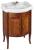 Szafka umywalkowa z litego drewna 60x80x45cm, buk Retro 735140 Sapho