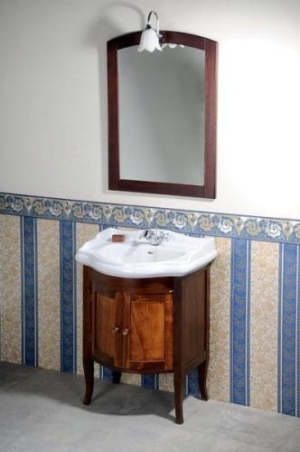 Szafka umywalkowa z litego drewna 60x80x45cm, buk Retro 735140 Sapho