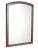 Lustro 65x91cm, rama buk Retro 735241 Sapho