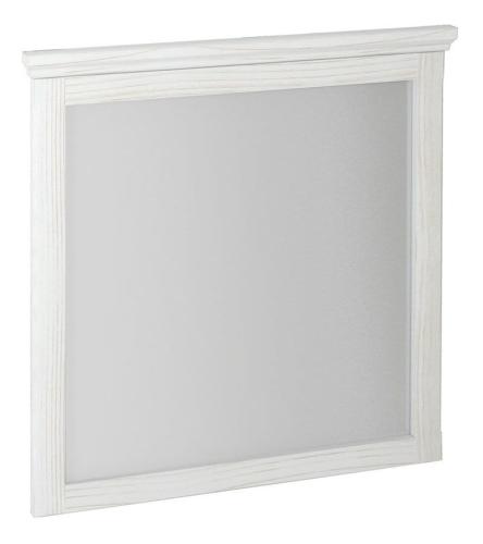 Lustro 70x80x3,5 cm, biały postarzany Cross CR212 Sapho
