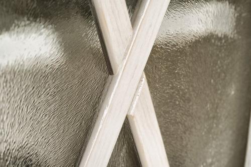 Szafka 49x170x39 cm, biały postarzany, prawa Cross CR213 Sapho