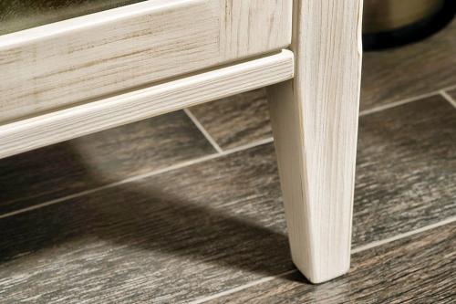 Szafka 49x170x39 cm, biały postarzany, prawa Cross CR213 Sapho