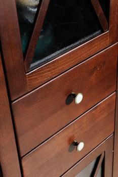 Szafka wysoka 49x170x39 cm, mahoń, lewa Cross CR314 Sapho