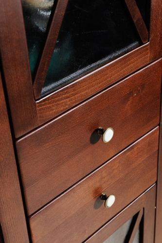 Szafka wysoka 49x170x39 cm, mahoń, lewa Cross CR314 Sapho