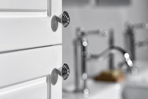 Szafka wysoka 35x140x30cm biały lewa Violeta VI160-3131 Sapho