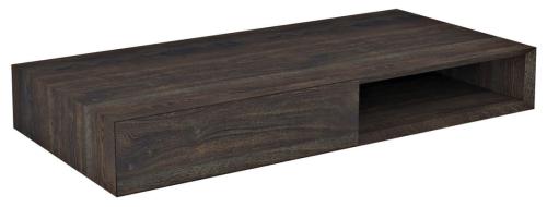 Szafka umywalkowa 100 x 14 x 48 cm lewa dąb czarny Morian MR125 Sapho