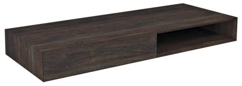Szafka umywalkowa 120 x 14 x 48 cm lewa dąb czarny Morian MR122 Sapho