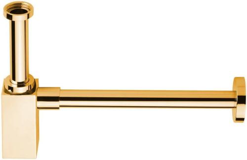 Syfon umywalkowy 32 mm złoty SI417 Sapho