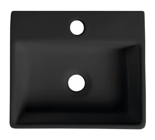 Umywalka ceramiczna 33,5 x 11,5 cm czarny mat GIULIA BH7002B Sapho blisko