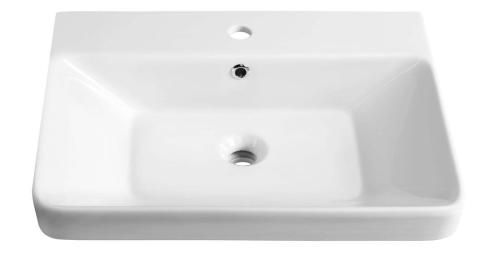 Umywalka ceramiczna meblowa 60 x 46 cm biały THALIE 60 TH11060 Sapho  Z GÓRY