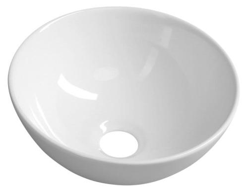 Umywalka ceramiczna nablatowa 28 x 11 cm biały Aster AR499 Sapho