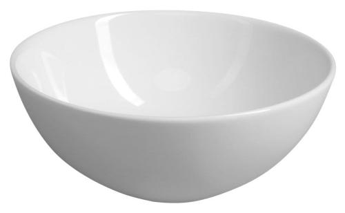 Umywalka ceramiczna nablatowa 28 x 11 cm biały Aster AR499 Sapho front