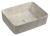 Umywalka nablatowa ceramiczna 48 x 13 x 38 cm beżowy marmur DALMA MM527 Sapho