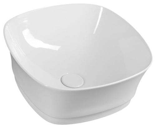 Umywalka ceramiczna nablatowa 42 x 18 x 42 cm biały IDEA WH100 Sapho