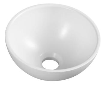 Umywalka kompozytowa nablatowa 26 x 11 cm biały Minor MR260 Sapho