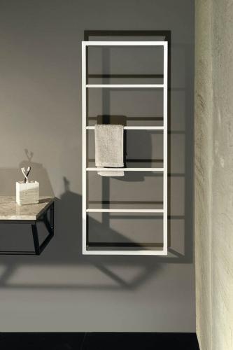 Wieszak drabinka na ręczniki 45 x 115 x 10 cm biały mat SKA SKA511 Sapho wizualizacja