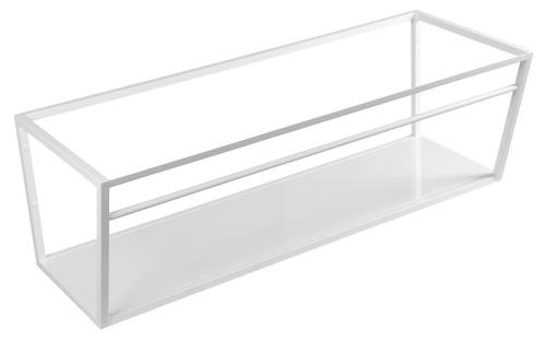 Konsola pod umywalkę z półką 120 x 40 x 46 cm biały mat SKA SKA114 Sapho