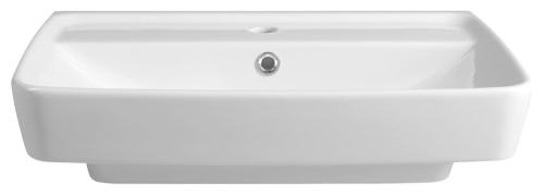 Umywalka ceramiczna meblowa 60 x 40 cm biały DURU TU0351 Aqualine front