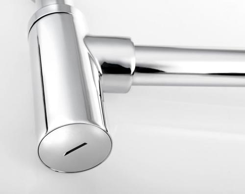 Syfon umywalkowy 5/4" odpływ 32 mm chrom SI511 Sapho z bliska